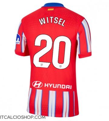 Atletico Madrid Axel Witsel #20 Prima Maglia 2024-25 Manica Corta
